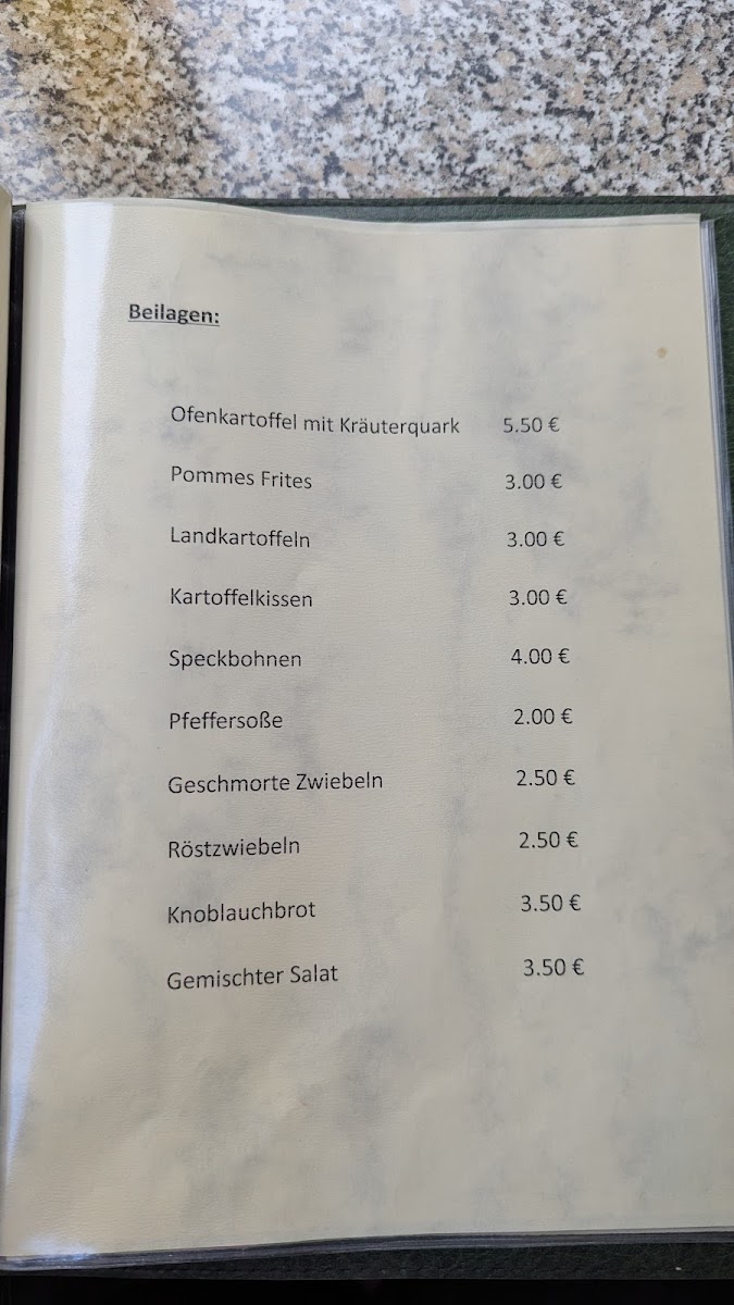 Menu Gasthof Zum Signal Theilenhofen-6